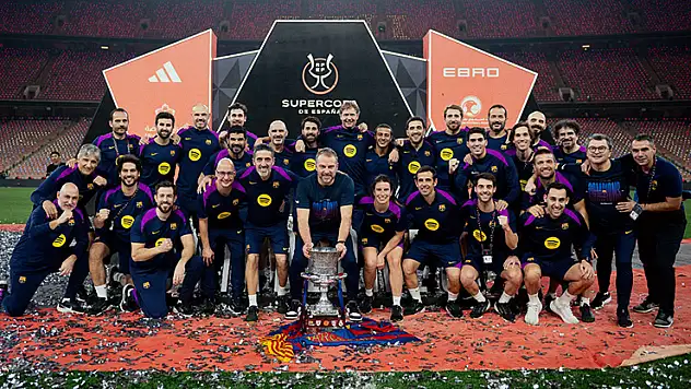 İspanya Süper Kupası'nı Barcelona kazandı