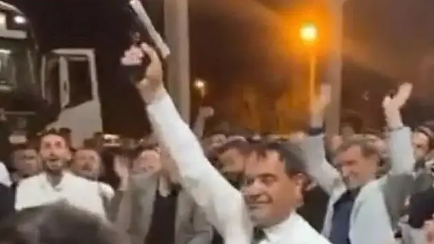 Isparta'da silahlı seçim kutlamasına soruşturma
