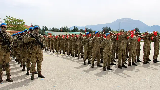 Isparta Dağ Komando Okulu'nda 169 sözleşmeli er yemin etti

