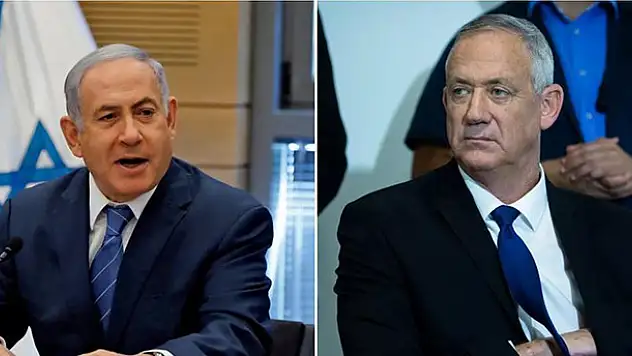 İsrail'de seçimlerin galibi Gantz, Netanyahu'yu suçladı .