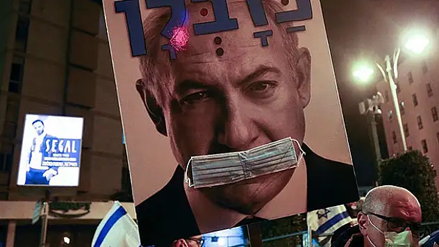 İsrail'deki Netanyahu karşıtı gösterilerde 27 kişi gözaltına alındı