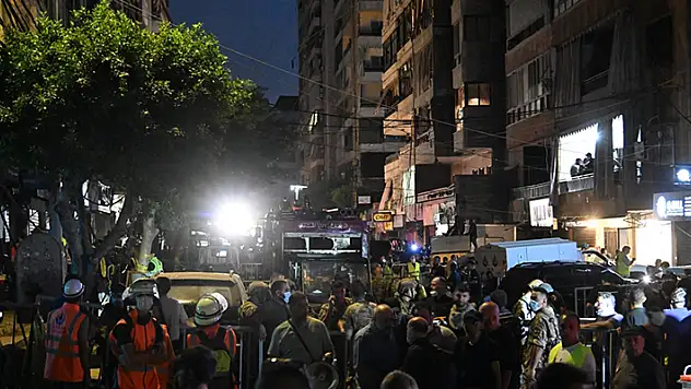 İsrail'in Beyrut'taki saldırısında 14 kişi öldü
