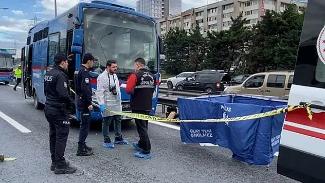 İstanbul'da cezaevi aracının çarptığı kadın öldü
