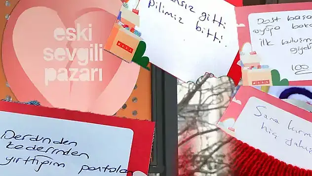İstanbul'da ilginç yer! Eski sevgililerine ait ne varsa satışa çıkardılar