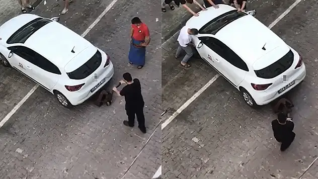 İstanbul'da 'yok artık' dedirten olay: Transpaletle aracı taşıdılar
