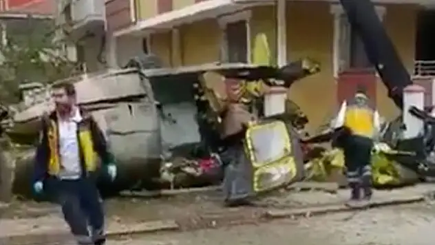 İstanbul Sancaktepe'de askeri helikopter düştü: 4 şehit