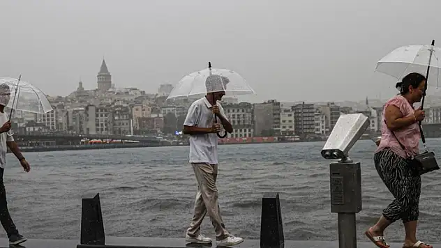 İstanbul ve Trakya için sağanak uyarısı
