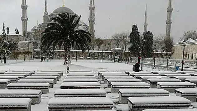 İstanbul yeni yıla karla girecek