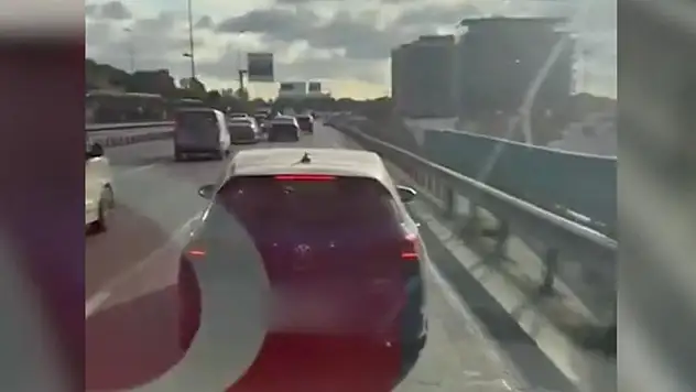 İstanbul'da ambulansa yol vermeyen sürücü yakalandı