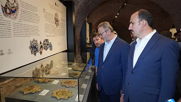 İstanbul'da 'Darülmülk Konya Selçuklu Sarayları Sergisi' açıldı