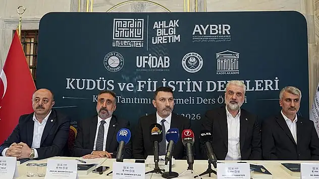 İstanbul'da 'Kudüs ve Filistin Dersleri' kitabının tanıtımı yapıldı