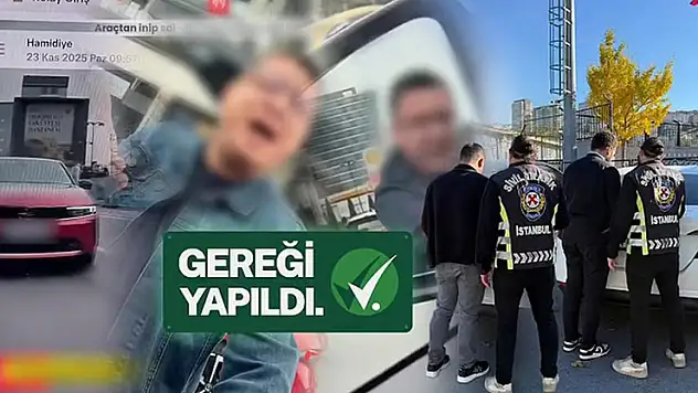 İstanbul'da trafik güvenliğini tehlikeye düşüren 2 kişi yakalandı