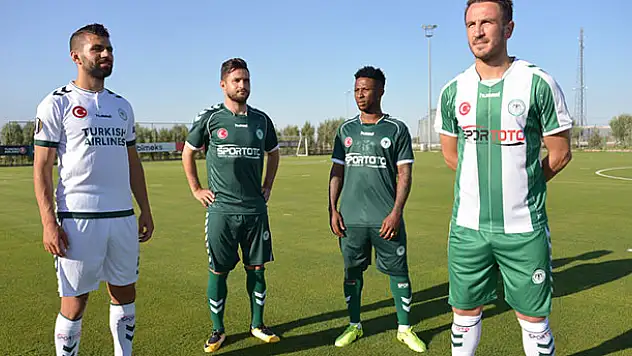 İşte Atiker Konyaspor'un yeni sezon formaları