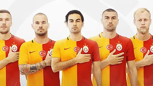 İşte Galatasaray'ın yeni sezon formaları