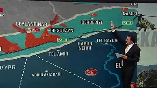 İşte harita üzerinde Rusya ile anlaşmaya varılan Suriye mutabakatının detayları.