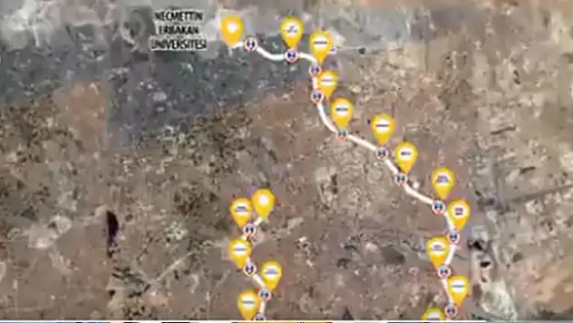 İşte Konya Metrosunun birinci etap durakları! Tıkla- Öğren