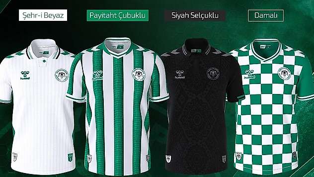 İşte Konyaspor'un yeni sezon formaları!