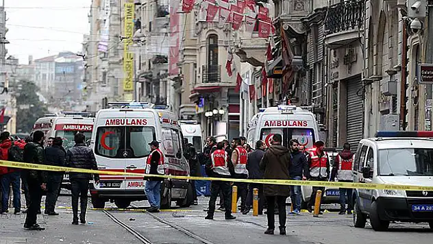 İstiklal Caddesi'nde patlama