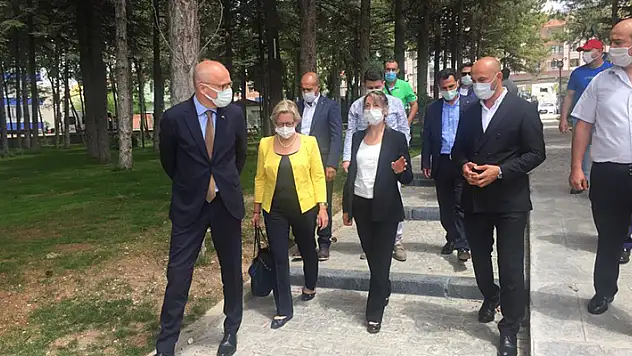 İsveç Büyükelçisi Herrström Konya Kulu'da
