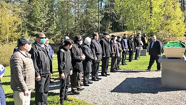 İsveç'te koronavirüsten hayatını kaybeden Konyalı vatandaş toprağa verildi