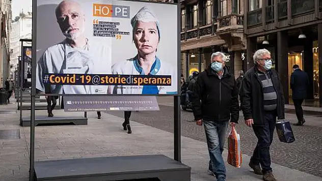 İtalya'da son 24 saatte 316 kişi hayatını kaybetti