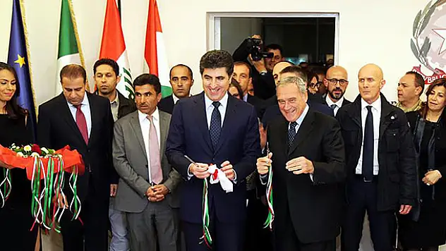 İtalya'nın Erbil'deki konsolosluğu resmi törenle açıldı
