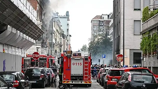 İtalya'nın Milano kent merkezinde patlama meydana geldi

