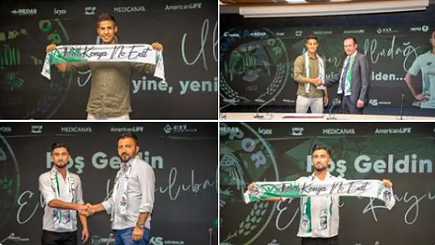 İttifak Holding Konyaspor'da iç ve dış transferde 4 imza birden 
