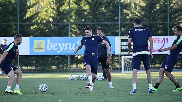İttifak Holding Konyaspor'da yeni sezon hazırlıkları devam ediyor
