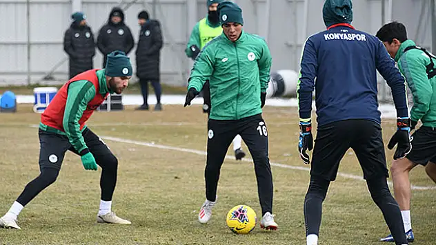 İttifak Holding Konyaspor Galatasaray maçı hazırlıklarına başladı