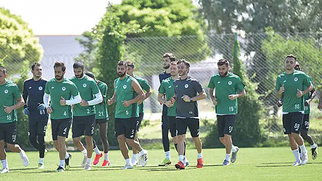 İttifak Holding Konyaspor, Gaziantep FK maçı hazırlıklarına başladı
