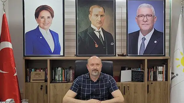 İYİ Parti Bursa İl Başkanı Mehmet Hasanoğlu istifa etti
