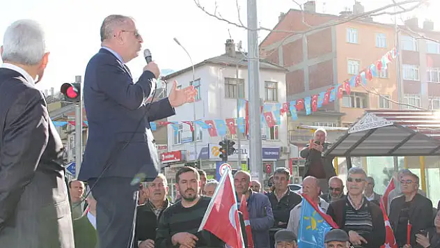 İYİ Parti Genel Başkan Yardımcısı Özdağ, Seydişehir'de