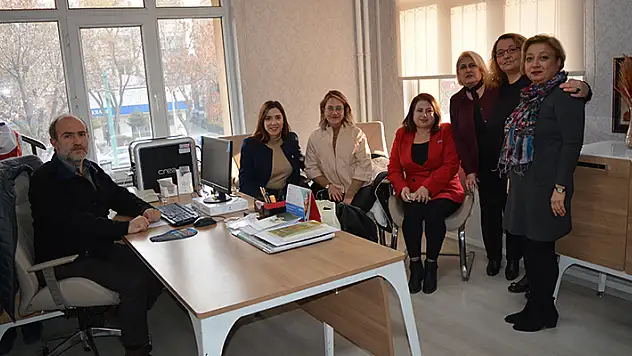 İYİ Parti heyetinden Yeni Meram'a ziyaret