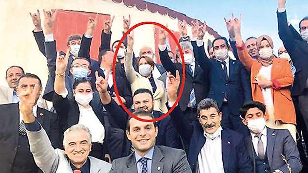 İYİ Parti ile MHP arasında 'bozkurt işareti' kavgası