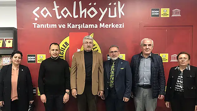 İYİ Parti Karatay başkan adayı Özdemir'den KGC'ye ziyaret