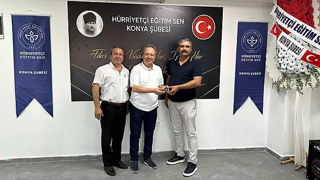 İYİ Parti Konya STK Başkanı Sıtkı Çınar'dan ziyaret turu