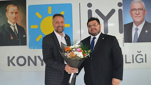 İYİ Parti Konya'da, Anlaş görevi Erdal'dan devraldı