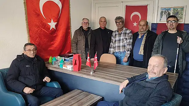 İYİ Parti Selçuklu' dan, Altınokta körler derneğini ziyaret
