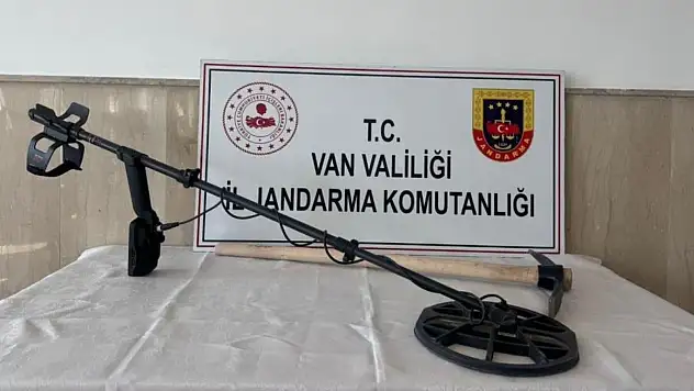 İzinsiz define arayanlara suçüstü
