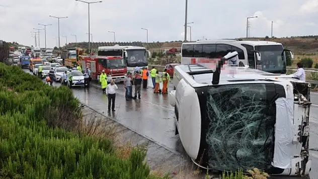 İzmir-Aydın otobanında kaza: 46 yaralı