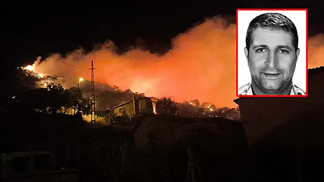 İzmir'de zeytinlik yangını söndürüldü orman işçisi dönüş yolunda kazada öldü
