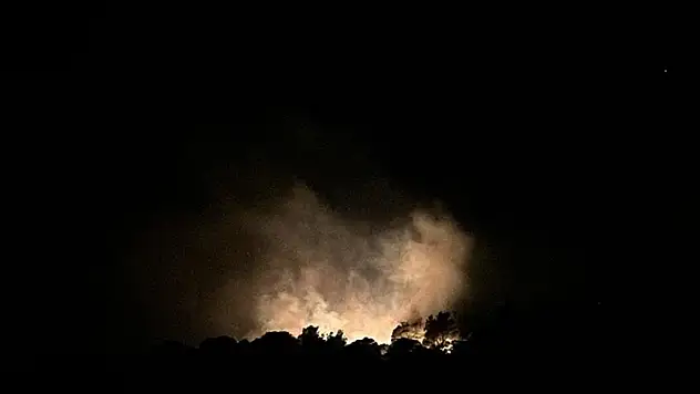 İzmir'in Urla ilçesindeki orman yangını kontrol altına alındı