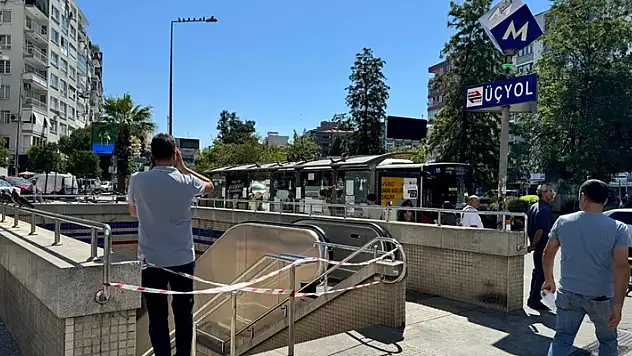 İzmir Metrosu'nda yürüyen merdiven ters yönde hareket etti: 9 yaralı
