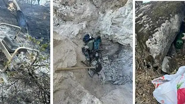 İzmir Yamanlar yangınını kaçak kazı yapanlar kayayı patlatmak isterken çıkarmış
