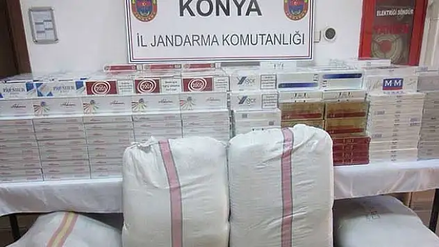 Jandarma'dan Kaçak Sigara Operasyonu
