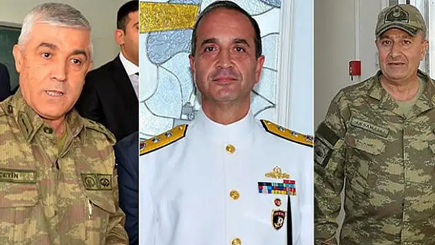 Jandarma, Donanma ve 2. Kolordu Komutanlığına atamalar yapıldı