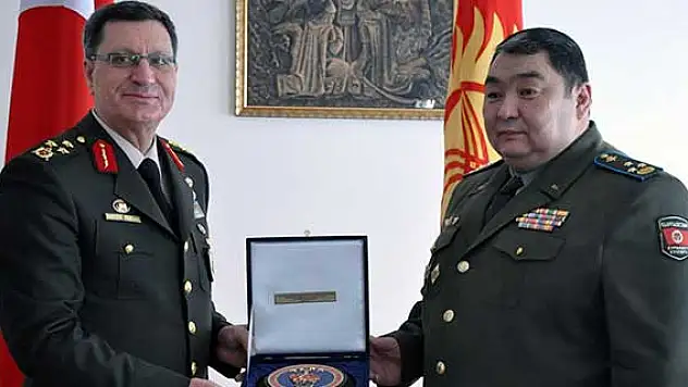 Jandarma Genel Komutanlığı Kurmay Başkanı Yaşar Kırgızistan'da