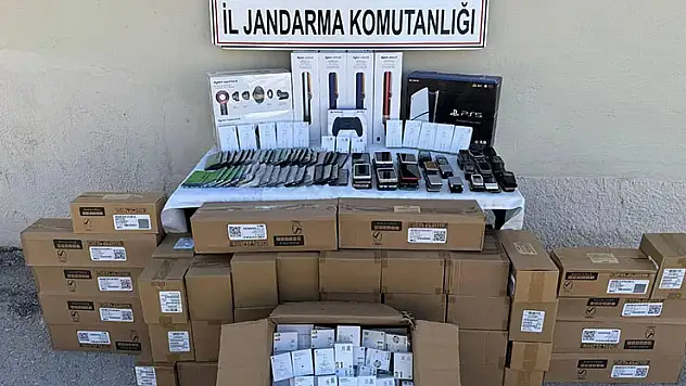 Jandarmadan kaçakçılara operasyon