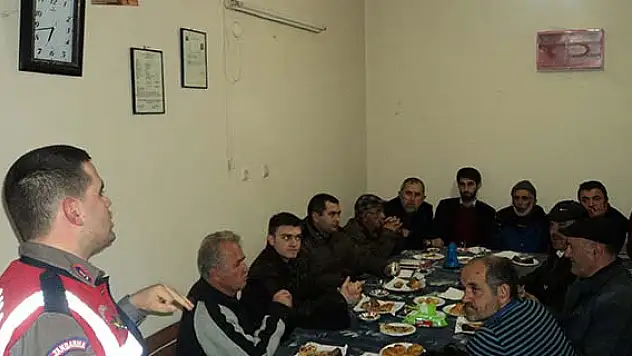 Jandarmadan kadına şiddet toplantısı